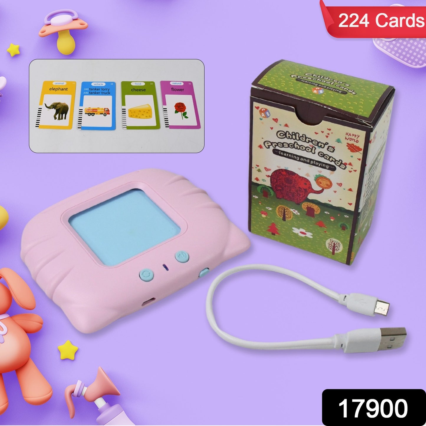 Preschool Learning Toys Flash Cards For Small Kids Educational Toys